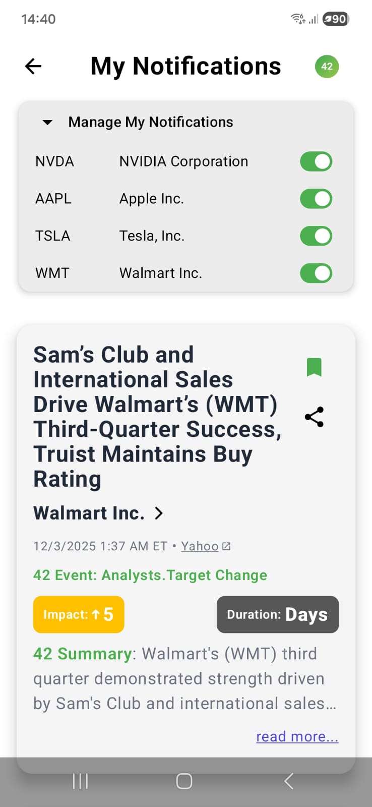 42 app interface slide 5